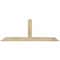 Ekena Millwork Portland Rough Sawn Timber Gable Bracket, Douglas Fir, 60"W x 22"H x 4"D x 4"F, 9/12 Pitch GBW060X22X0404POR00RDF - alternate 1